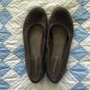 Leather Merrell Flats